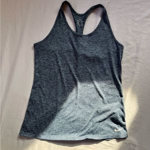 Nike Dri-fit Tankt Top L Charcoal Gray